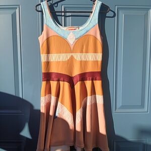 Colorful Sleeveless Dress